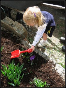 Child Gardening